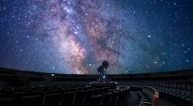 設備紹介 プラネタリウム 青少年科学館